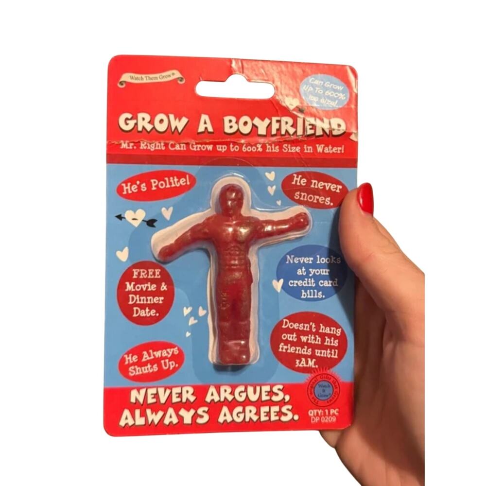Grow a Boyfriend Novelty gift